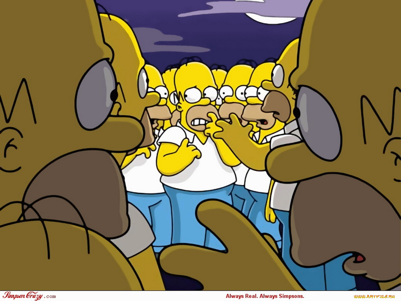 , the, simpsons